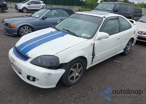 1999 Honda Civic Ex from USA, damaged, VIN 1HGEJ8248XL023201